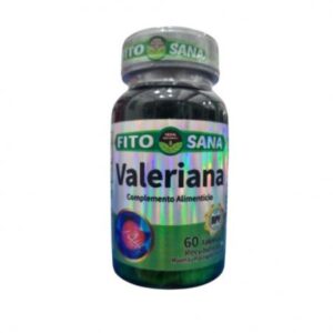 VALERIANA - 60 TABLETAS - 480mg - FITOSANA