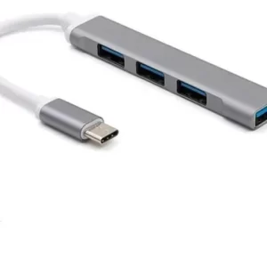 REGLETA MULTIPUERTOS TIPO C - 4 PUERTOS USB