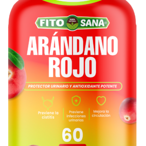 ARANDANO ROJO - CRANBERRY - 60 TABLETAS - 480mg - FITOSANA
