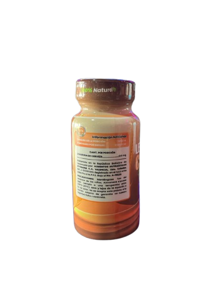 LEVADURA DE CERVEZA - 60 TABLETAS - 480mg - FITOSANA - Imagen 2