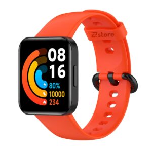 CORREA PARA XIAOMI MI WATCH LITE 2 - NARANJA - SILICON