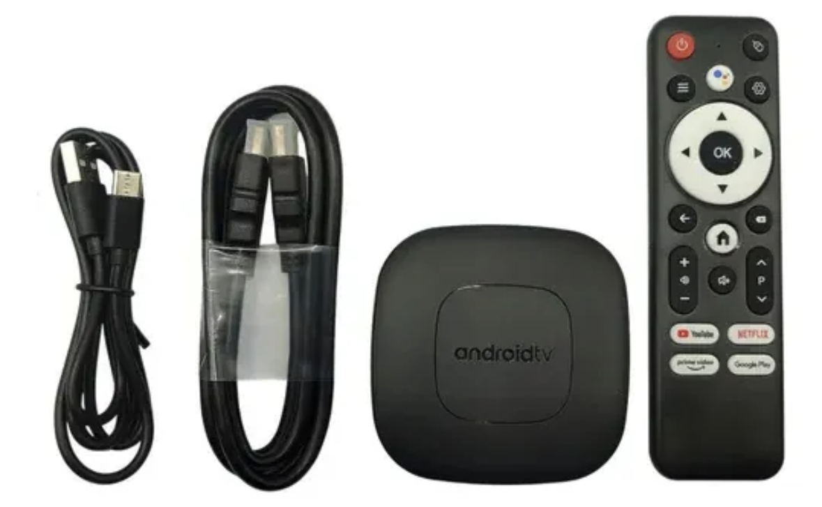 DISPOSITIVO STREAMING - ANDROID TV - TIPO ONN TV – CONTROL DE VOLUMEN – NETFLIX – YOUTUBE – PRIME VIDEO – GOOGLE - CABLE DE CARGA. - Imagen 3
