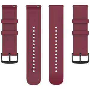 CORREA 22MM - SILICONA - VINOTINTO - CUBITT - SAMSUNG