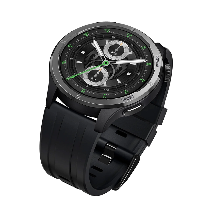 SMARTWATCH HAYLOU SOLAR NEO - 2 CORREAS - 7 DIAS DE BATERIA - NEGRO - TELA VERDE/NEGRO - BLUETOOTH - Imagen 3