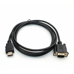 CABLE ADAPTADOR HDMI (M) A VGA (M) - 2 MTS