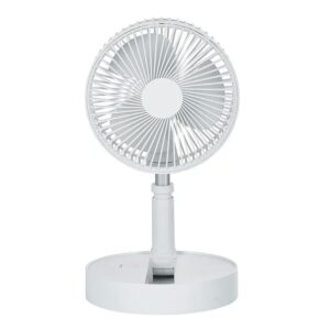 VENTILADOR RECARGABLE 6.5¨  - BLANCO - PLEGABLE - 3 HORAS AUTONOMIA