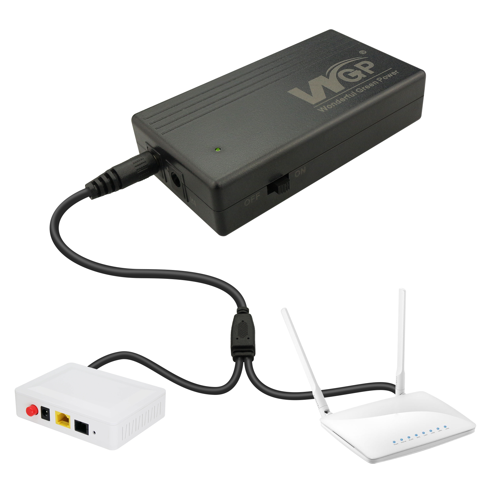 MINI UPS 7.800 MAH - ROUTER - MODEM - Imagen 3