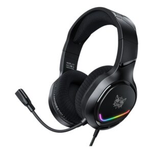 AUDIFONOS GAMER ONIKUMA X31 - RGB - 3.5MM - LUZ LED