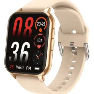 SMARTWATCH LIGE - BEIGE -  CORREA SILICON - BLUETOOTH