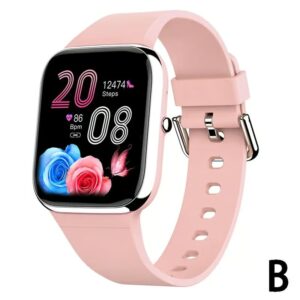 SMARTWATCH LIGE - ROSADO - 2 CORREAS - BLUETOOTH