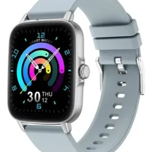 SMARTWATCH LIGE - PLATEADO - 2 CORREAS - METALICA Y SILICON - BLUETOOTH