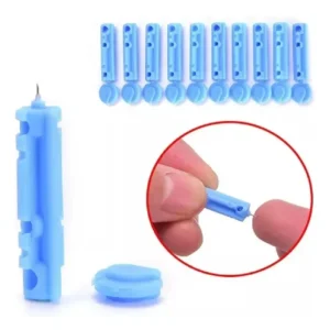 LANCETAS ESTERILES - GLUCOMETRO - 30G - 50 UNIDADES