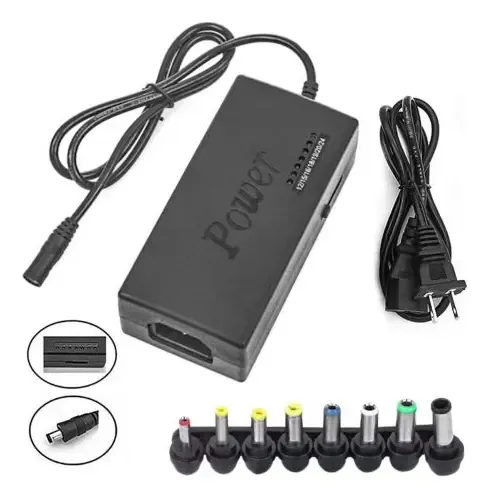 CARGADOR PARA LAPTOP UNIVERSAL - VOLTAJE AJUSTABLE - 8 PUNTAS - Imagen 3