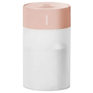 HUMIFICADOR 260ML - LUCES LED - ROSADO - ESENCIA DE OBSEQUIO
