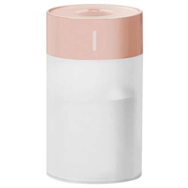 HUMIFICADOR 260ML - LUCES LED - ROSADO - ESENCIA DE OBSEQUIO