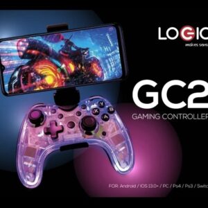 CONTROL GAMER LOGIC GC2 - STEAM - SWITCH - PS3 - PS4 - PC - APPLE - ANDROID - INALAMBRICO - ORIGINAL - BLUETOOTH
