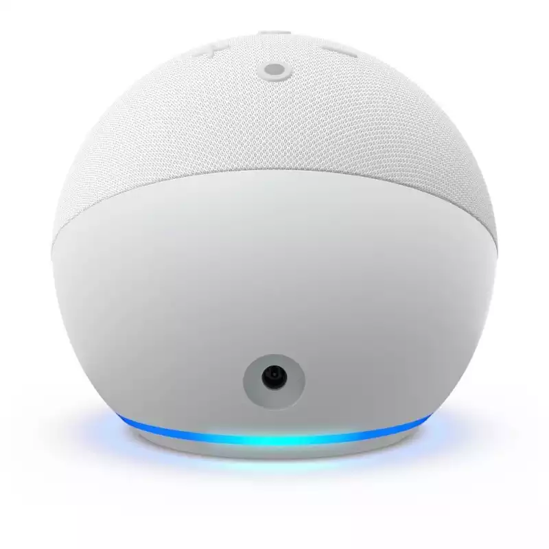ALEXA ECHO DOT - CORNETA INTELIGENTE - GRIS - BLUETOOTH - MANOS LIBRES - Imagen 2
