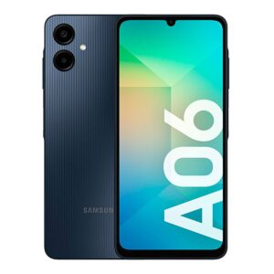 SAMSUNG A06 - 4/64GB - NEGRO + OBSEQUIO