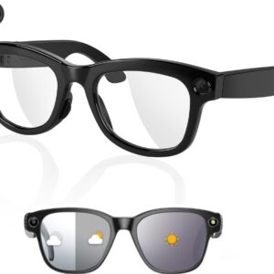 LENTES CON CAMARA INTELIGENTES - BLUETOOTH  - MUSICA - FOTO - VIDEO - CARGA MAGNETICA