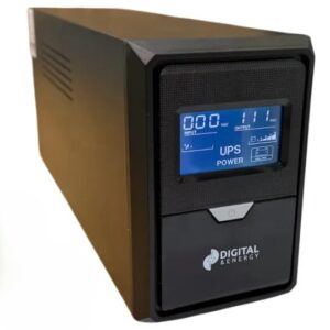 UPS 650VA - 390 WATTS - PANTALLA INTERACTIVA - 4 TOMAS