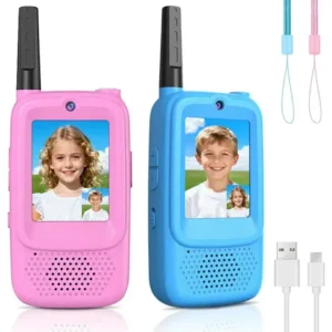 RADIOS PARA NIÑOS - WALKIE TALKIES - VIDEOLLAMADA - RECARGABLE - 250 METROS