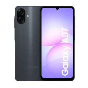 SAMSUNG A07 - 4/128GB - NEGRO +OBSEQUIO
