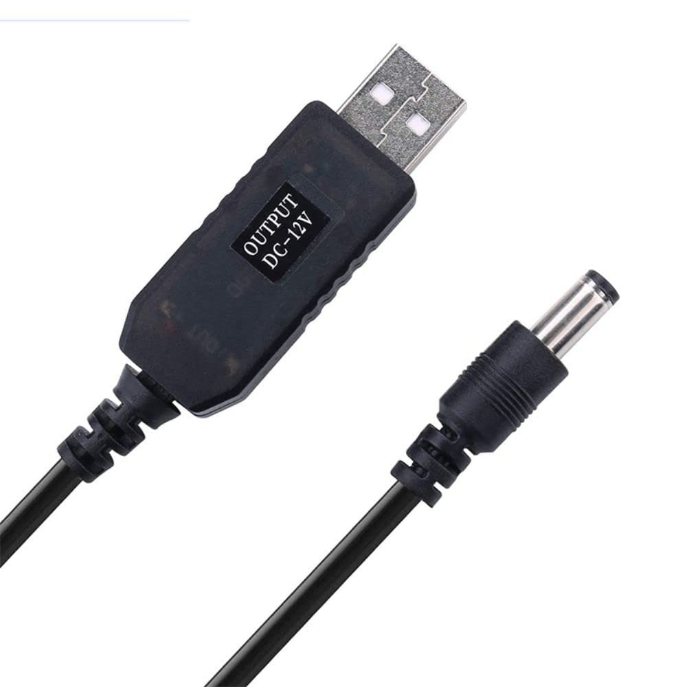 CABLE CONVERTIDOR USB 5V A 12V - ROUTER - MODEM - POWERBANK - Imagen 2