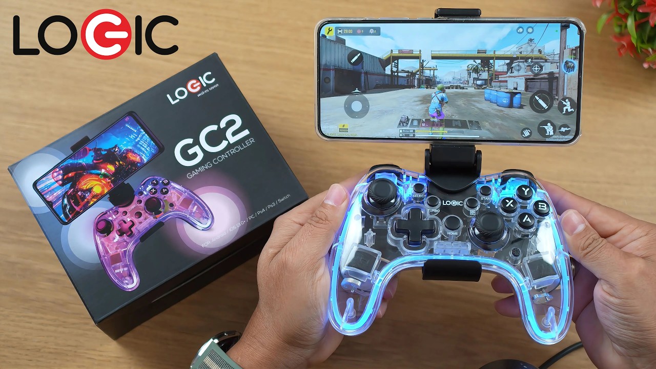 CONTROL GAMER LOGIC GC2 - STEAM - SWITCH - PS3 - PS4 - PC - APPLE - ANDROID - INALAMBRICO - ORIGINAL - BLUETOOTH - Imagen 4