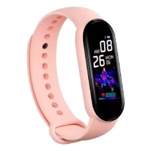 SMARTWATCH M5 - RITMO CARDIACO - BLUETOOTH - ROSADO