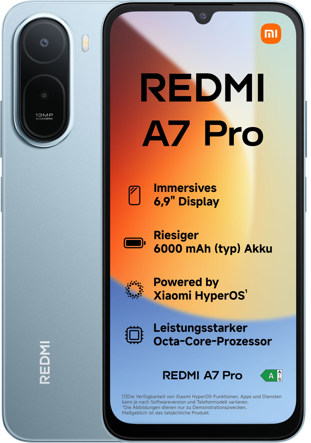 XIAOMI REDMI A7 PRO - 8/128GB - AZUL +OBSEQUIO - Imagen 3