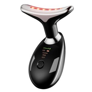 MASAJEADOR FACIAL - REDUCTOR DE ARRUGAS - LUZ LED - LIMPIEZA - EMS - CALOR