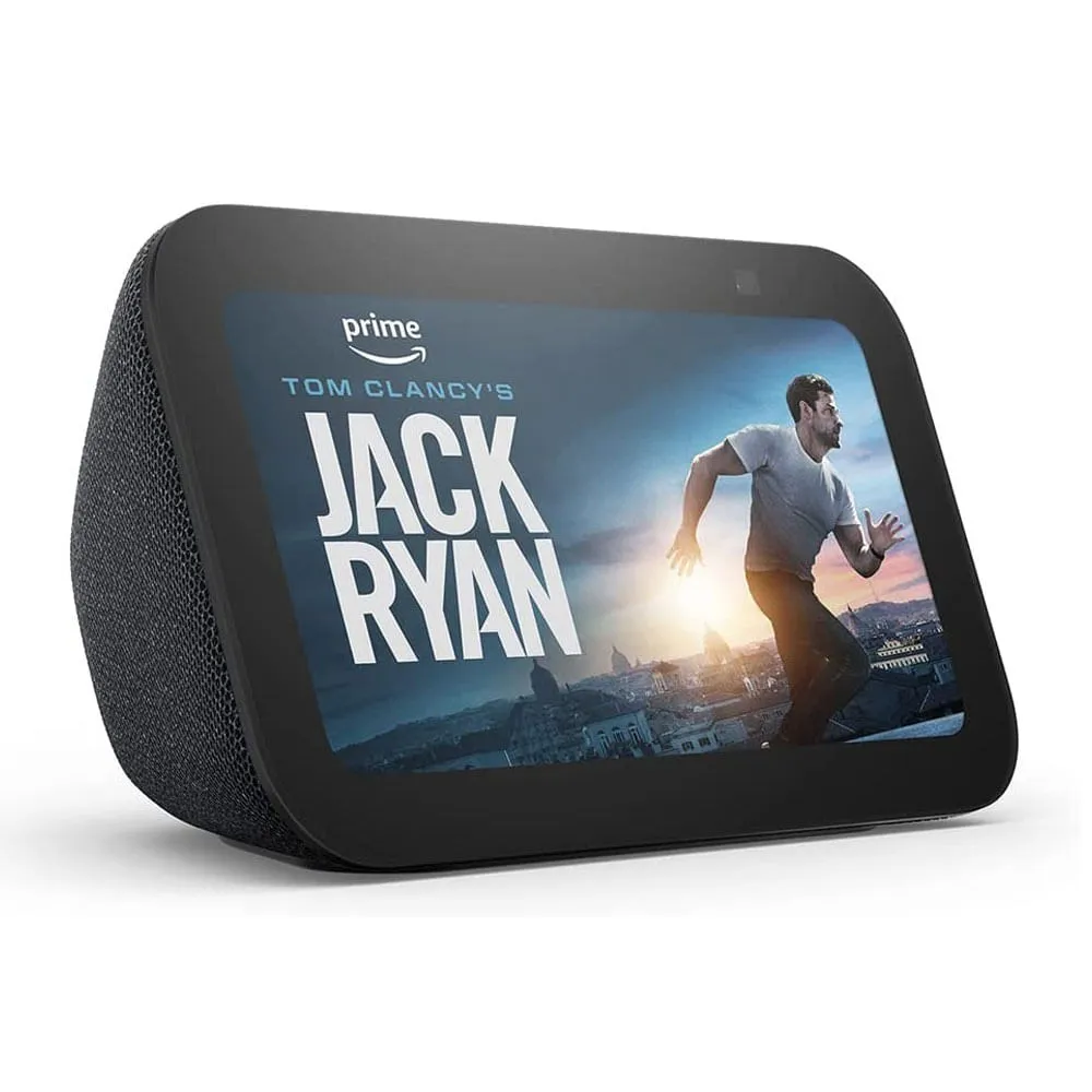 ALEXA ECHO SHOW 5 - CORNETA INTELIGENTE - NEGRA- BLUETOOTH - MANOS LIBRES - PANTALLA