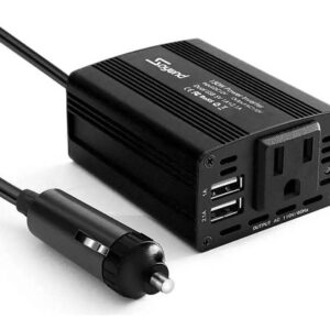 INVERSOR DE CORRIENTE 150W - STARLINK - CARRO - 12V A 110V - INCLUYE 2 PUERTOS USB