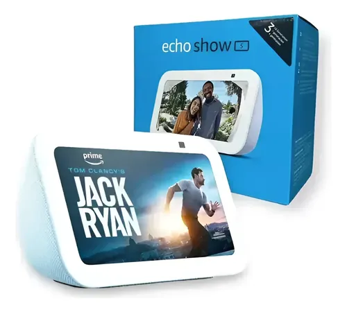 ALEXA ECHO SHOW 5 - CORNETA INTELIGENTE - BLANCA - BLUETOOTH - MANOS LIBRES - PANTALLA - Imagen 2
