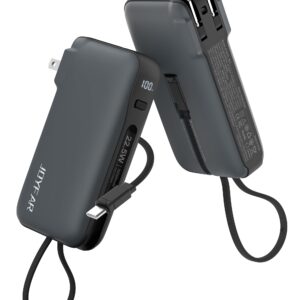 POWERBANK 10.000 MAH – JOYFAR – INCLUYE CABLE TIPO C - CARGA RAPIDA - PUERTO USB Y TIPO C