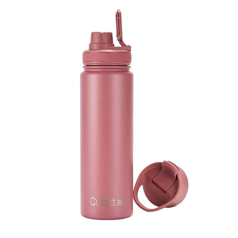 TERMO CUBITT HYDRO BOTTLE - ROSADO - 24 ONZ - 24H FRIO - 12H CALIENTE ALTURA 21CM - Imagen 3