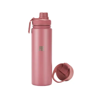 TERMO CUBITT HYDRO BOTTLE - ROSADO - 24 ONZ - 24H FRIO - 12H CALIENTE ALTURA 21CM