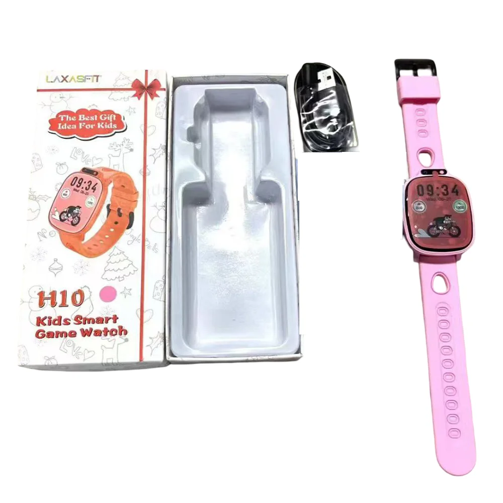 SMARTWATCH KIDS - ROSADO - CAMARA - JUEGOS - BLUETOOTH - Imagen 2