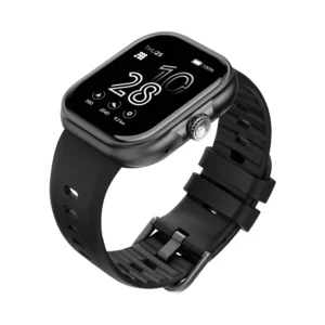 SMARTWATCH CUBITT VIVA 2 - NEGRO - RESISTENTE AL AGUA 3O METROS - NOTIFICACIONES - RITMO CARDIACO - ASISTENTE DE VOZ - MONITOR DE ESTRES
