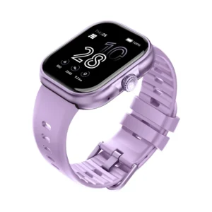 SMARTWATCH CUBITT VIVA 2 - LILA - RESISTENTE AL AGUA 3O METROS - NOTIFICACIONES - RITMO CARDIACO - ASISTENTE DE VOZ - MONITOR DE ESTRES