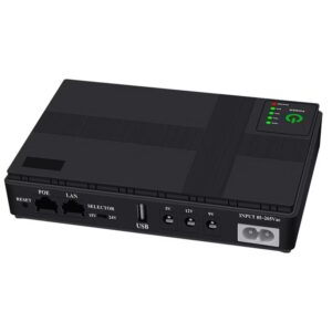 MINI UPS 12.000MAH - ROUTER - MODEM - SALIDAS 12V / 9V / 5V - DC