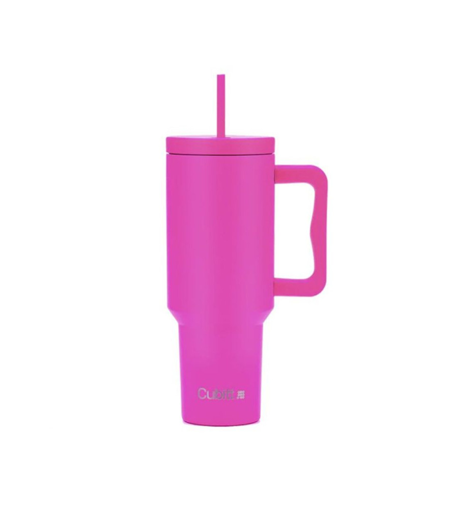 TERMO CUBITT TUMBLER - FUCSIA - 40 oz - 24H frío - 12H CALIENTE - ALTURA 31 CM