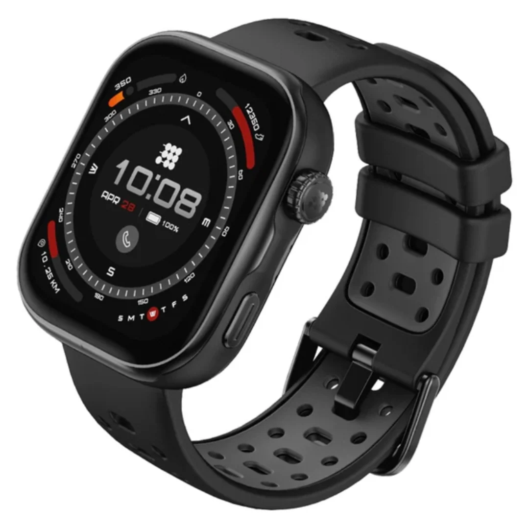 SMARTWATCH CUBITT VIVA PRO 2 - NEGRO - RESISTENTE AL AGUA 3O METROS - NOTIFICACIONES - RITMO CARDIACO - ASISTENTE DE VOZ - MONITOR DE ESTRES