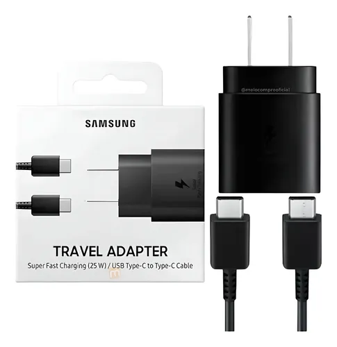 CARGADOR SAMSUNG 25 WATTS - CABLE TIPO C A TIPO C - Imagen 2