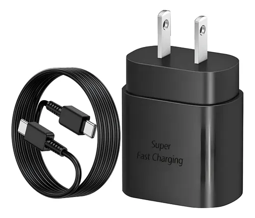 CARGADOR SAMSUNG 25 WATTS - CABLE TIPO C A TIPO C - Imagen 3