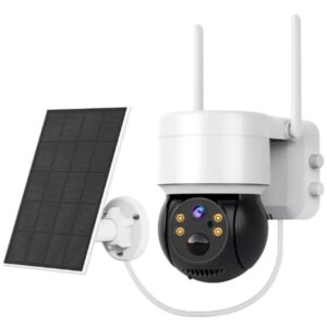 CAMARA DE SEGURIDAD WIFI - PANEL SOLAR - EXTERIORES - INCLUYE BATERIAS