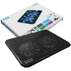 BASE PARA LAPTOP - FAN COOLER - 2 VENTILADORES - USB